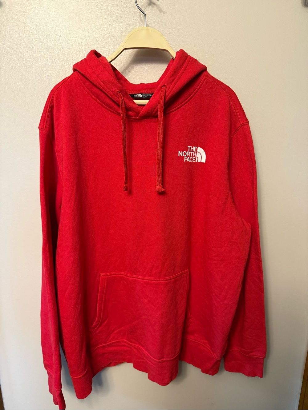 The North Face Men’s Red Hoodie Size XL
